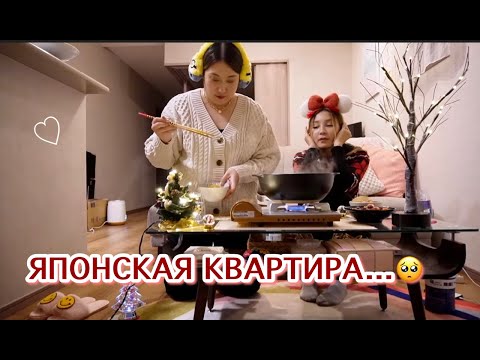 Видео: КРОХОТНЫЕ КВАРТИРЫ В ТОКИО - японка пригласила на рождество 🎄