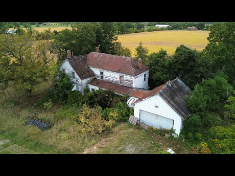 Видео: Заброшенный готический фермерский дом XIX века, спрятанный в глубине сельской местности. Всё оста...
