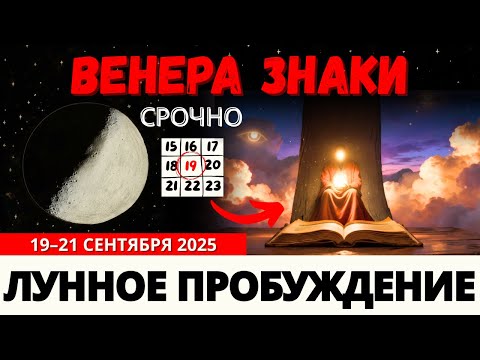 Видео: 🚨 19–21 сентября: Лунное затмение Венеры и 8 духовных признаков, которые вы не должны пропустить!