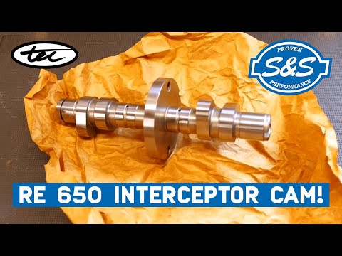 Видео: Новый распределительный вал S&S - Interceptor 650