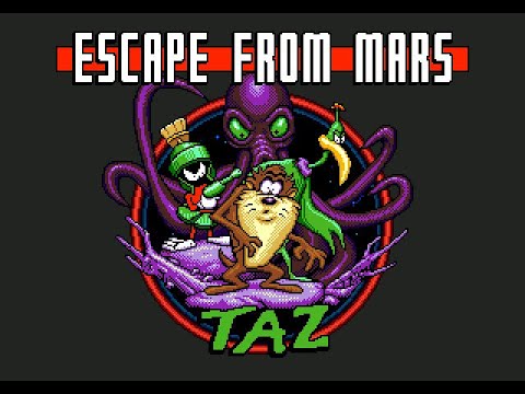 Видео: Taz in Escape from Mars (No Damage) Playthrough (Sega) / Прохождение (Без Повреждений)
