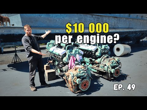 Видео: ЧТО СЛУЧИЛОСЬ с нашими двигателями Detroit Diesel 12v71 1969 года?