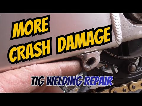 Видео: Слишком длинная подставка для CBR600RR? Вот решение для сварки, которое вам нужно!