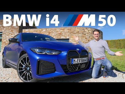 Видео: Обзор и вождение электрического BMW i4 M50