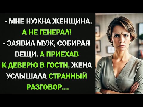 Видео: Жена случайно узнает о бешеных долгах супруга. Но услышав, что говорит ей муж, она опешила...