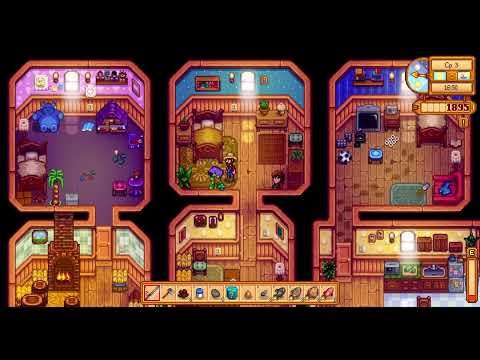 Видео: Stardew Valley #5 | Лето в разгаре! Развиваем ферму, рыбалка, шахты и строим хлев