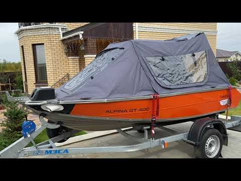 Видео: Лодка ALPINA GT 400. Честный отзыв после двух месяцев владения.