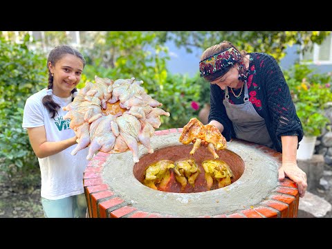 Видео: Интересная Техника Жарки Курицы в Тандыре! Рецепт, который сведет вас с ума.