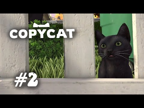 Видео: кошка самозванка | прохождение copycat #2