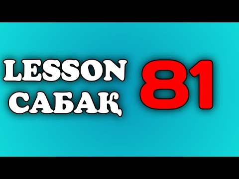 Видео: Ағылшын тілі  81 сабақ. Past Continuous Questioon