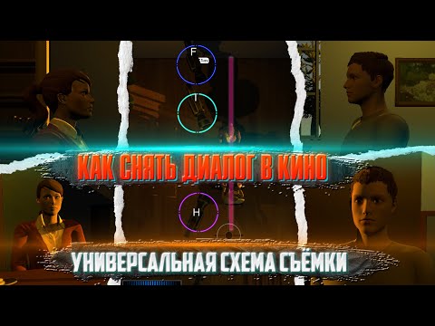 Видео: Как снять диалог в кино. Универсальная схема съёмки