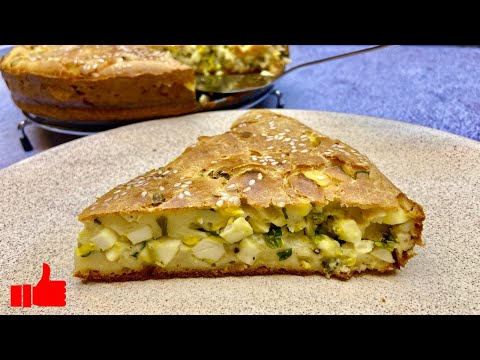 Видео: Такой ЗАЛИВНОЙ ПИРОГ можно даже тем, кто на ПП и хочет ПОХУДЕТЬ | Простой Пирог Рецепт | ПП Рецепты