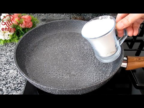 Видео: Просто засыпьте муку в кипящую воду!! Я больше не покупаю в магазинах! легко и вкусно