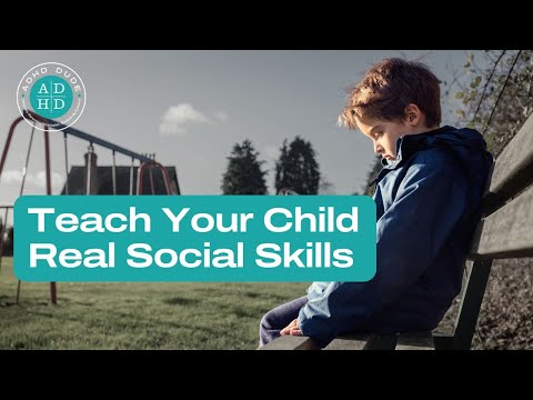 Видео: Как помочь ребенку с СДВГ улучшить социальные навыки
