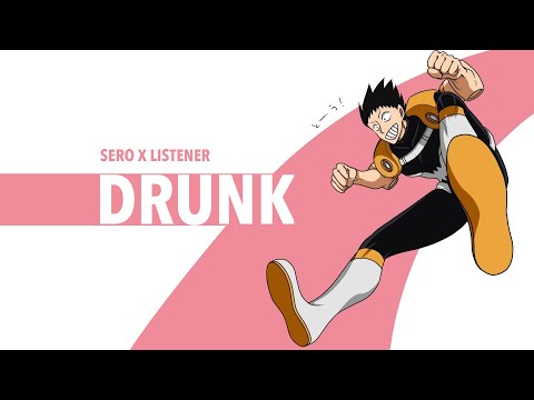 Видео: Пьяный | Серо Ханта x Слушатель {Чтение фанфиков BNHA ASMR}