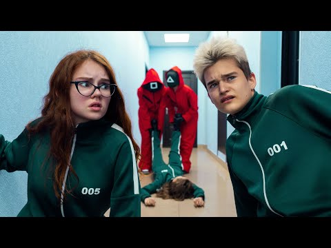 Видео: ИГРА В КАЛЬМАРА! ПОТЕРЯЛИ ПОДРУГУ! ПРОВАЛИЛА ЗАДАНИЕ!