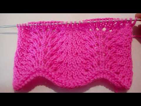 Видео: КРАСИВЫЙ УЗОР "ПАВЛИНИЙ ХВОСТ"