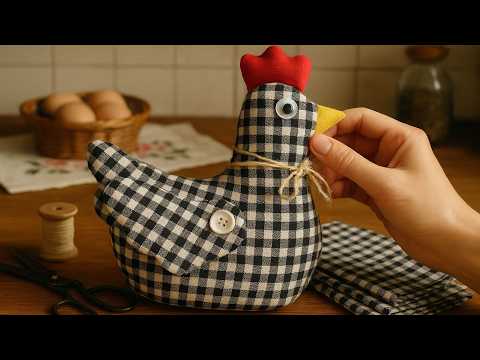 Видео: Я делаю много и продаю их все - блестящая идея заработать деньги - Kika Chicken Doorstop