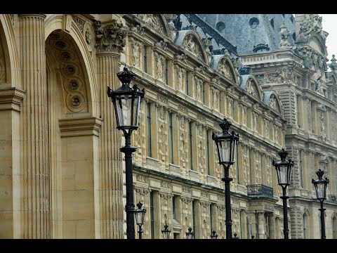 Видео: Франция .Париж.Самое старое дерево, римский амфитеатр, крепостные стены и удивительные здания Лувра