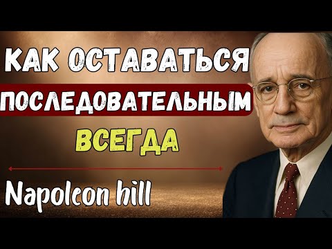 Видео: Секреты того, как оставаться последовательным при любых обстоятельствах | Наполеон Хилл