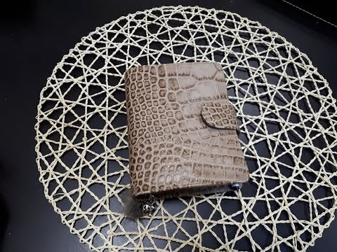 Видео: Мой органайзер Файлофакс (Filofax pocket croc). Начало.