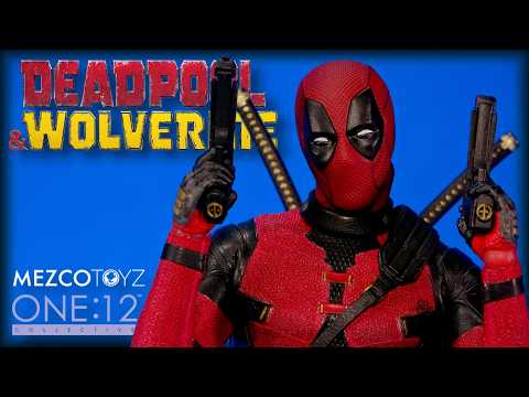 Видео: Обзор коллекционной фигурки Дэдпула и Росомахи из Marvel MCU Mezco One:12... Дэдпул!