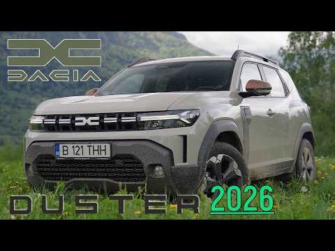 Видео: Обновлённый Dacia Duster 2026: полный привод и новые моторы!