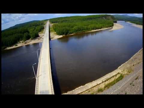 Видео: Живописная природа Селемджинского района,  Амурской обл. Окрестности п. Февральск.