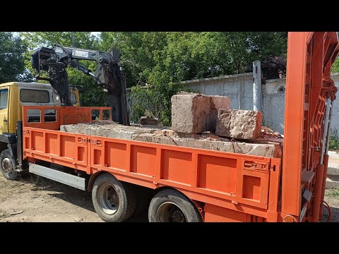 Видео: Мега Мерседес с 13 тоннами.как едет????