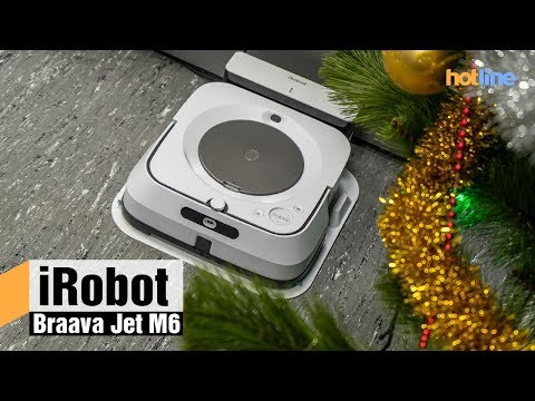 Видео: iRobot Braava Jet M6 — обзор робота-полотера