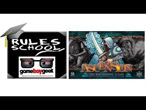 Видео: Как играть в Ascension (Rules School) на Game Boy Geek