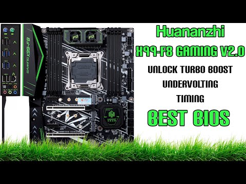 Видео: Huananzhi X99-F8 Gaming v2.0 - реинкарнация лучшей китайской материнки на LGA2011-3. Лучший BIOS.