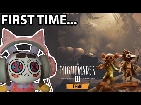 Видео: Среднестатистический фанат Little Nightmares впервые запускает ДЕМО-версию Little Nightmares 3...