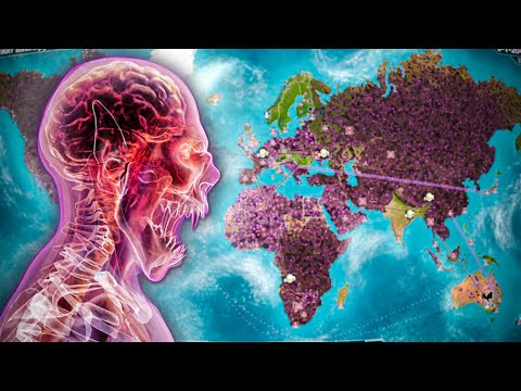 Видео: Вампир на Крайне Сложном в Plague Inc [БЕЗ ГЕНОВ]