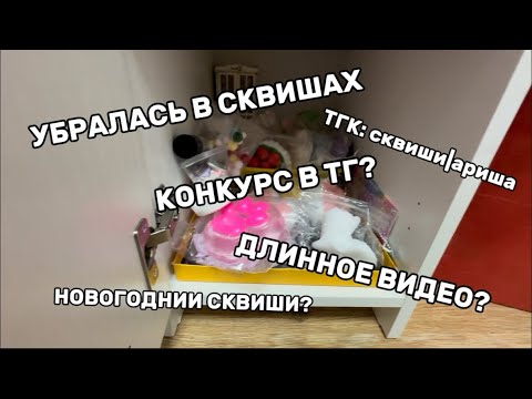 Видео: СКВИШ СОБАЧКИ|Уборка в сквишах,новогоднии сквиши,конкурс??(30.10)