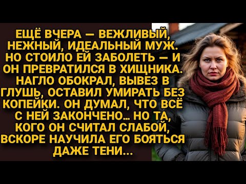 Видео: Радовался, что избавился от больной жены, но она не только вернулась, но и отомстила по полной...
