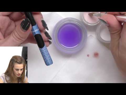 Видео: Сокращаем время работы. Упражнение по выкладке акрилом. Анастасия Лукша. Маникюр