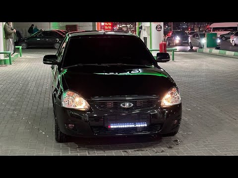 Видео: Самая черная приора в Махачкале