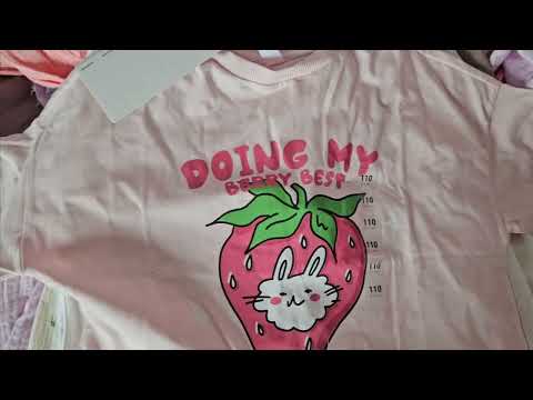 Видео: Покупки детской одежды для девочек на лето