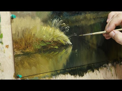 Видео: Размывка в живописи | Blur in painting