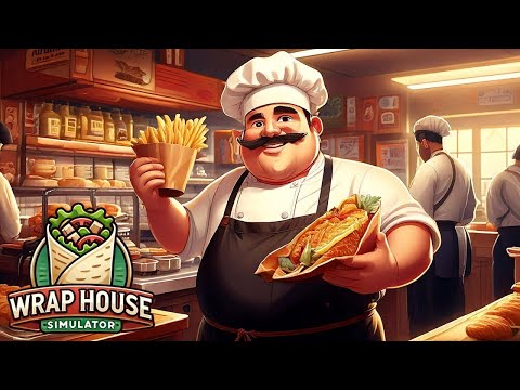 Видео: Готовим картошку фри в Wrap House Simulator