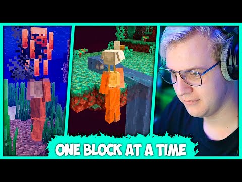 Видео: [ #1 ] Пятёрка выживает на Первоапрельском Снапшоте - One Block At A Time (Нарезка стрима ФУГА TV)