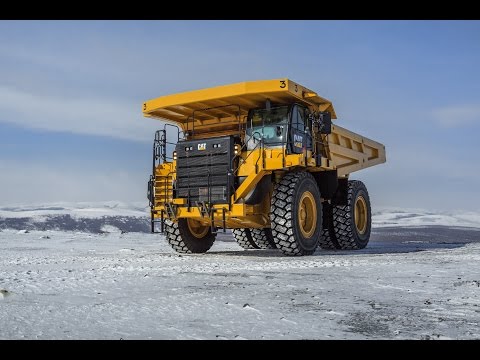 Видео: Сборка самосвала Cat® 777G на месторождении Угахан
