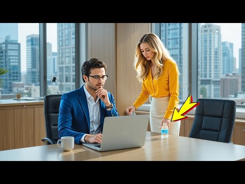 Видео: Официантка наполнила бутылку воды босса-миллиардера — она и не знала, что спасает ему жизнь