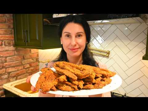 Видео: Домработница бизнесмена открывает секрет: Жареные баклажаны вкуснее мяса! Рецепт готов за 60 минут.