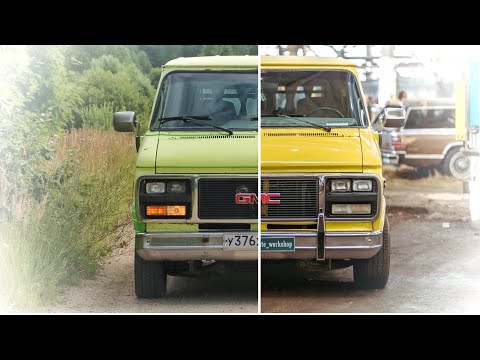 Видео: GMC Vandura "Кукуруза" 1992: Красим сами Chevy Van в гараже!