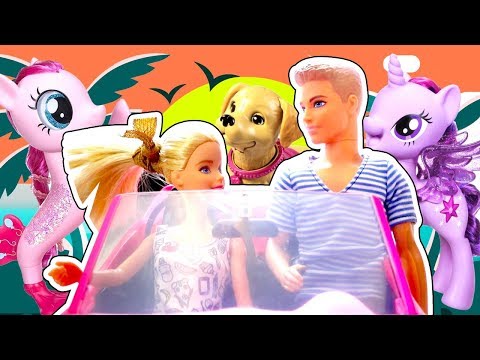 Видео: История Куклы Барби! Игрушки Монстр Хай, Май Литл Пони, День Рождения Барби. История игрушек Амельки