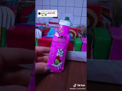 Видео: Идеи бумажной косметики из Тик Ток 🥰😍
