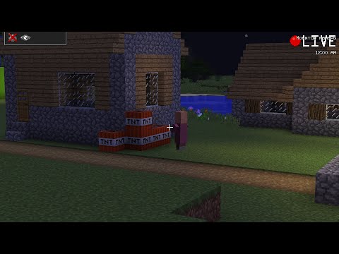 Видео: я заснял по камере хто пакастил в нашей деревне в майнкрафте] coin