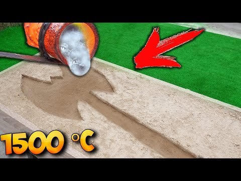 Видео: ОТЛИВАЮ ТОПОР из ЛЕГКОГО АЛЮМИНИЯ - КОЛЮ ДРОВА, ПРОБИВАЮ ШЛЕМ.. БИТВА с МЕДНЫМ ТОПОРОМ